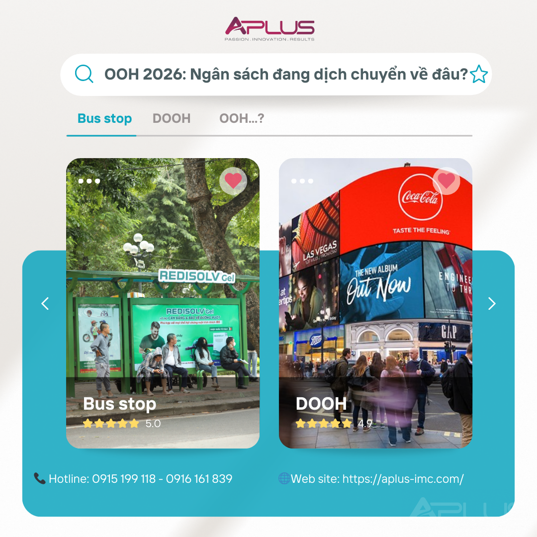 📰 OOH 2026: DOANH NGHIỆP ĐANG DỊCH CHUYỂN NGÂN SÁCH VỀ ĐÂU?