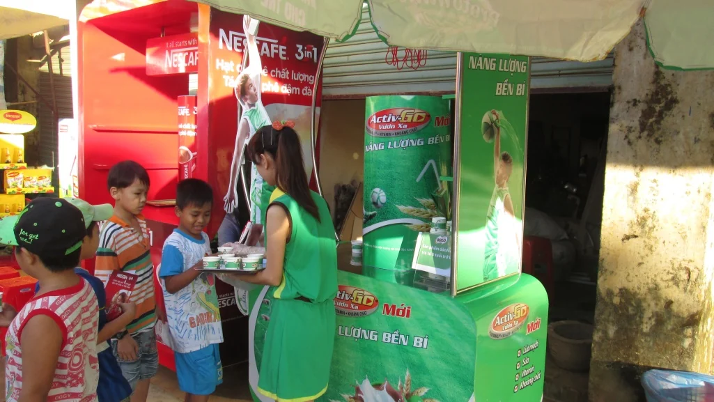 MILO — Brand Activation lưu động tại chợ và cộng đồng