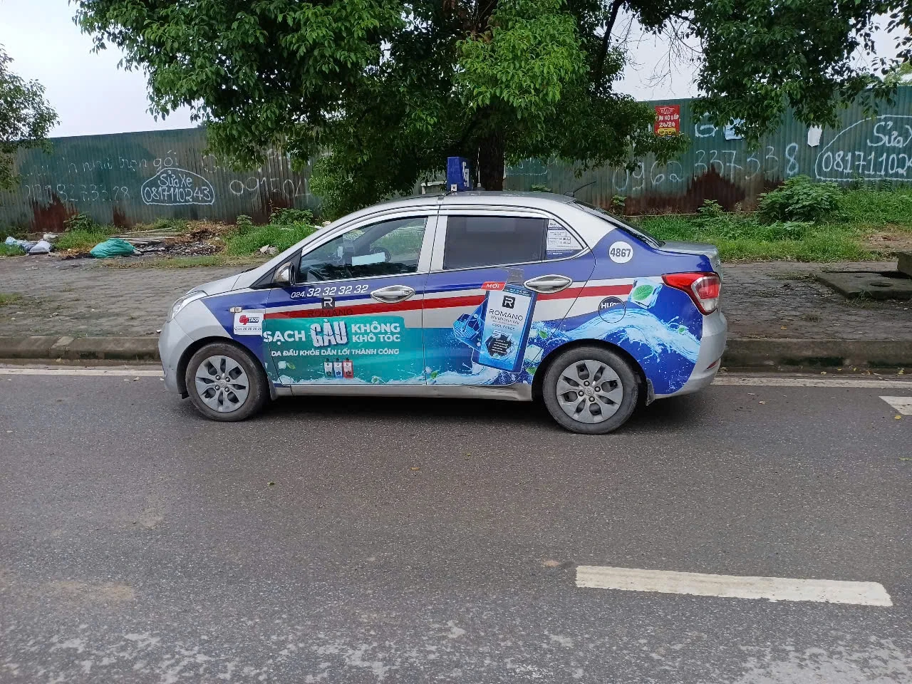 Romano — Quảng cáo taxi