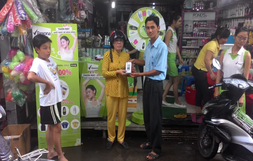 Rexona — Activation tại chợ