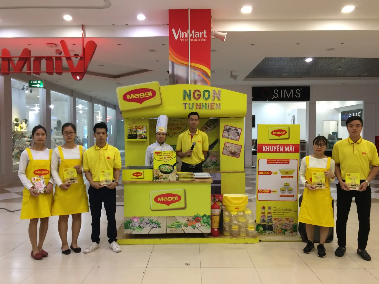Maggi — Activation tại siêu thị