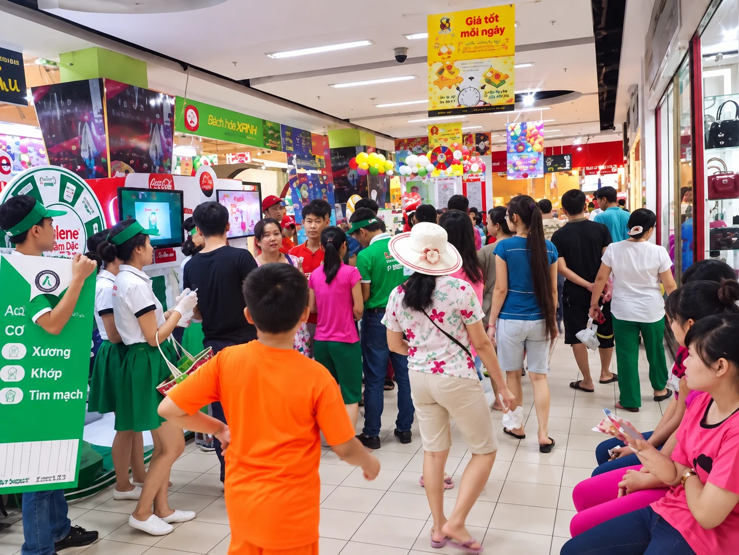 Anlene — Không gian activation Anlene thu hút khách tại siêu thị