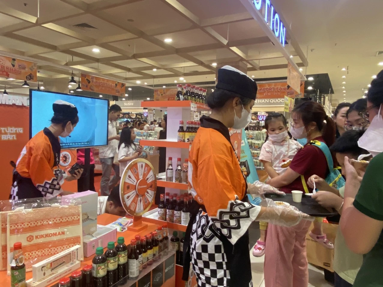Kikkoman — Trải nghiệm sản phẩm tại điểm bán