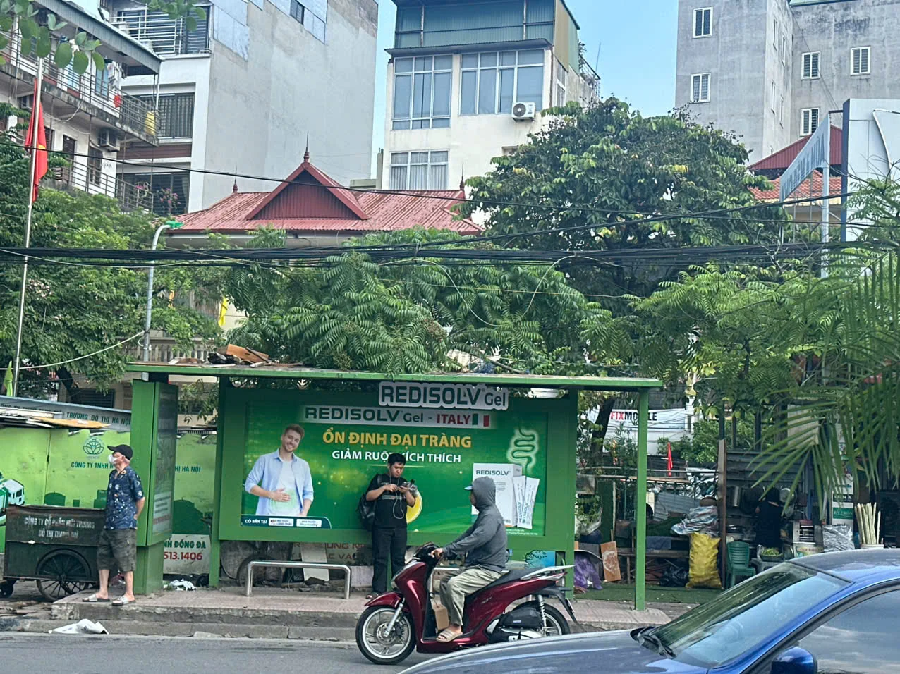 Redisolv — Nhận diện nhà chờ xe buýt