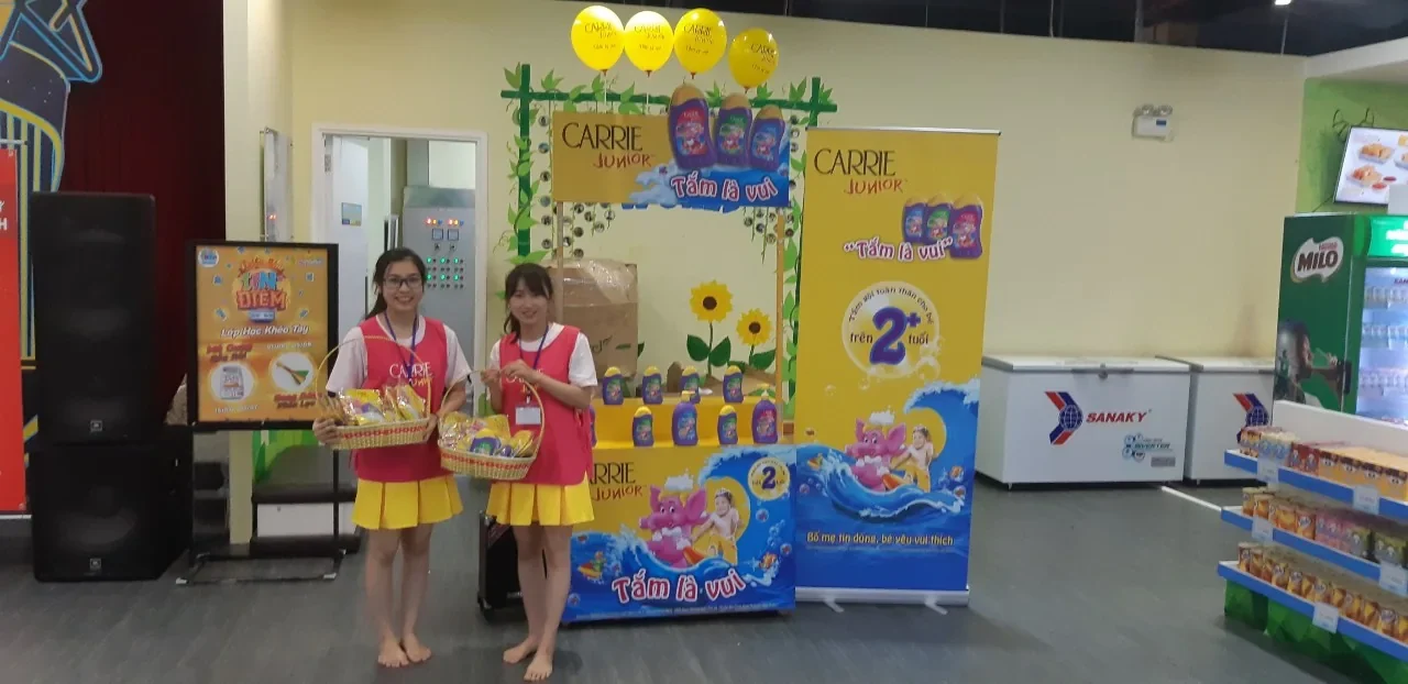 Carrie Junior — Activation tại khu vui chơi trẻ em