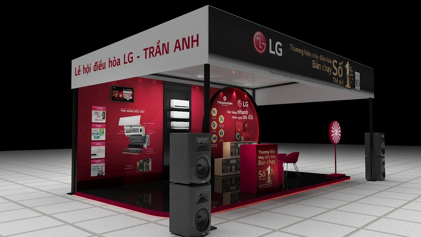 LG — Thiết kế hình ảnh và phối cảnh thương hiệu