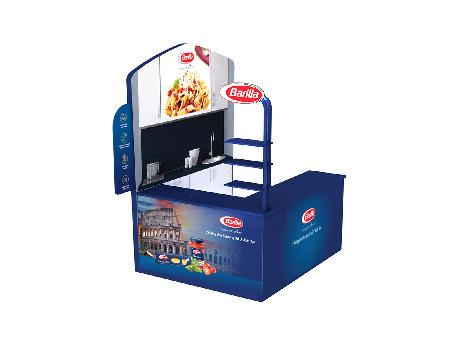 BARILLA – ACTIVATION BOOTH DESIGN — 3