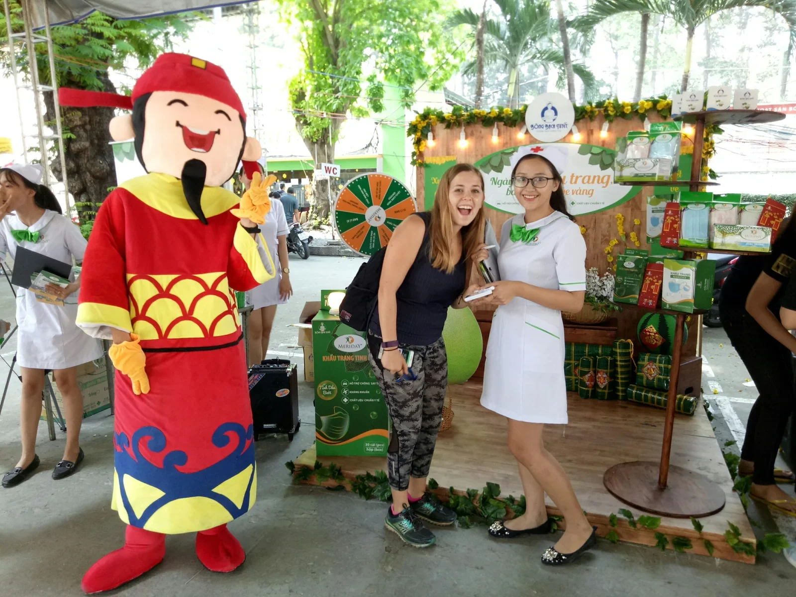 MERIDAY — Booth tương tác tại hội chợ