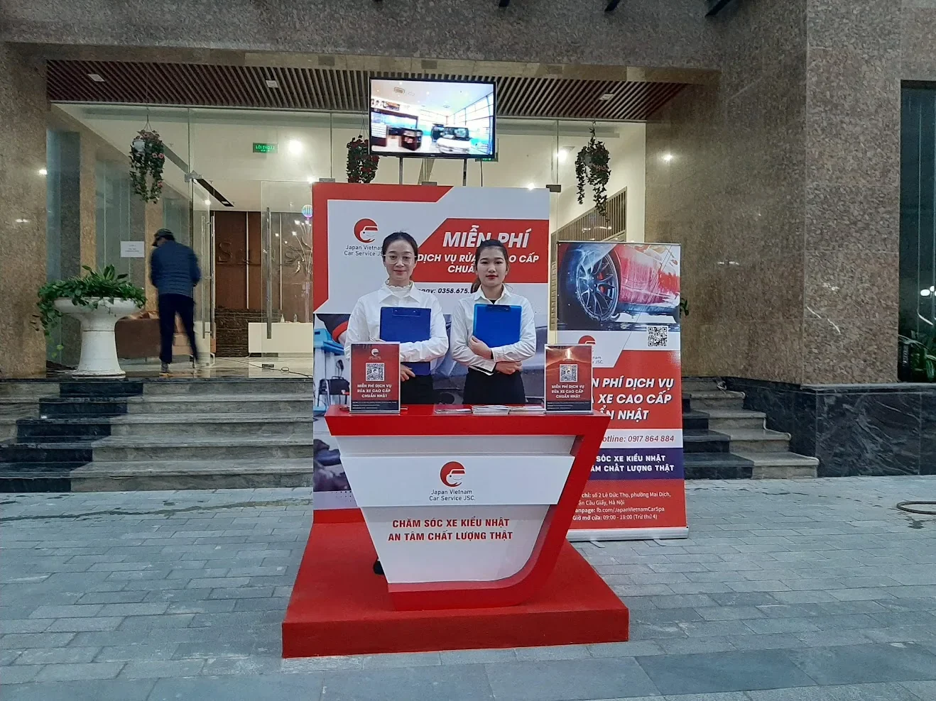 Japan Vietnam Car Spa — Activation tại chung cư