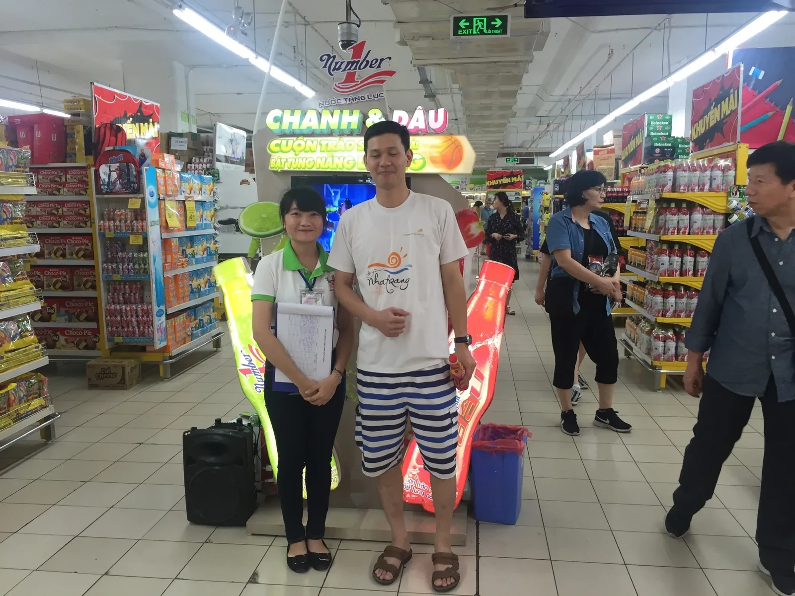 Number1 — Activation tại siêu thị