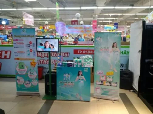 Laurier — Demo và sampling tại siêu thị