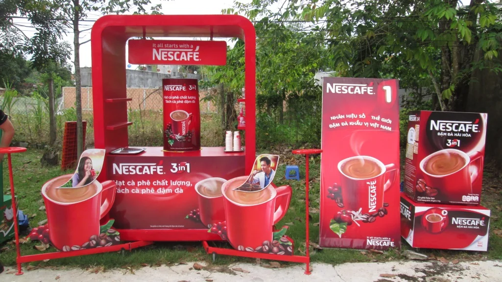Nescafé — Brand Activation lưu động tại chợ và cộng đồng