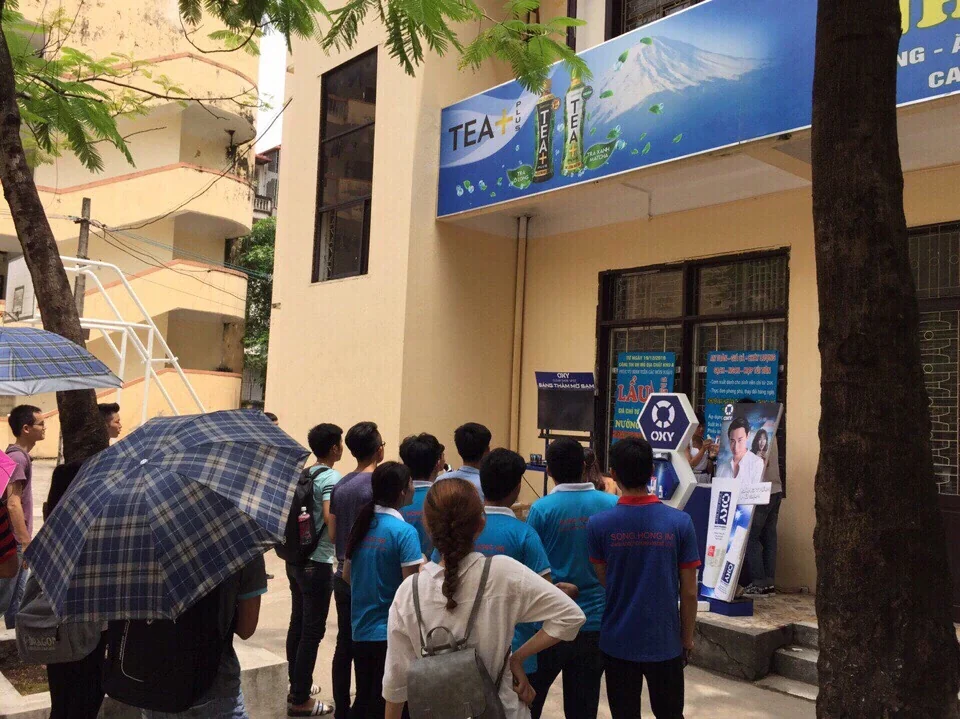 OXY — Brand Activation và trải nghiệm sản phẩm tại đại học