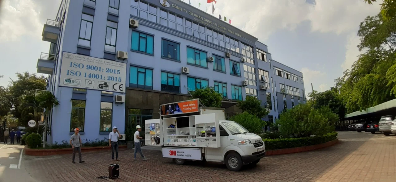 3M — Toàn cảnh xe Mobile Showroom Work Safety Training Tour