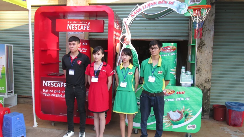Nescafé — Brand Activation lưu động tại chợ và cộng đồng