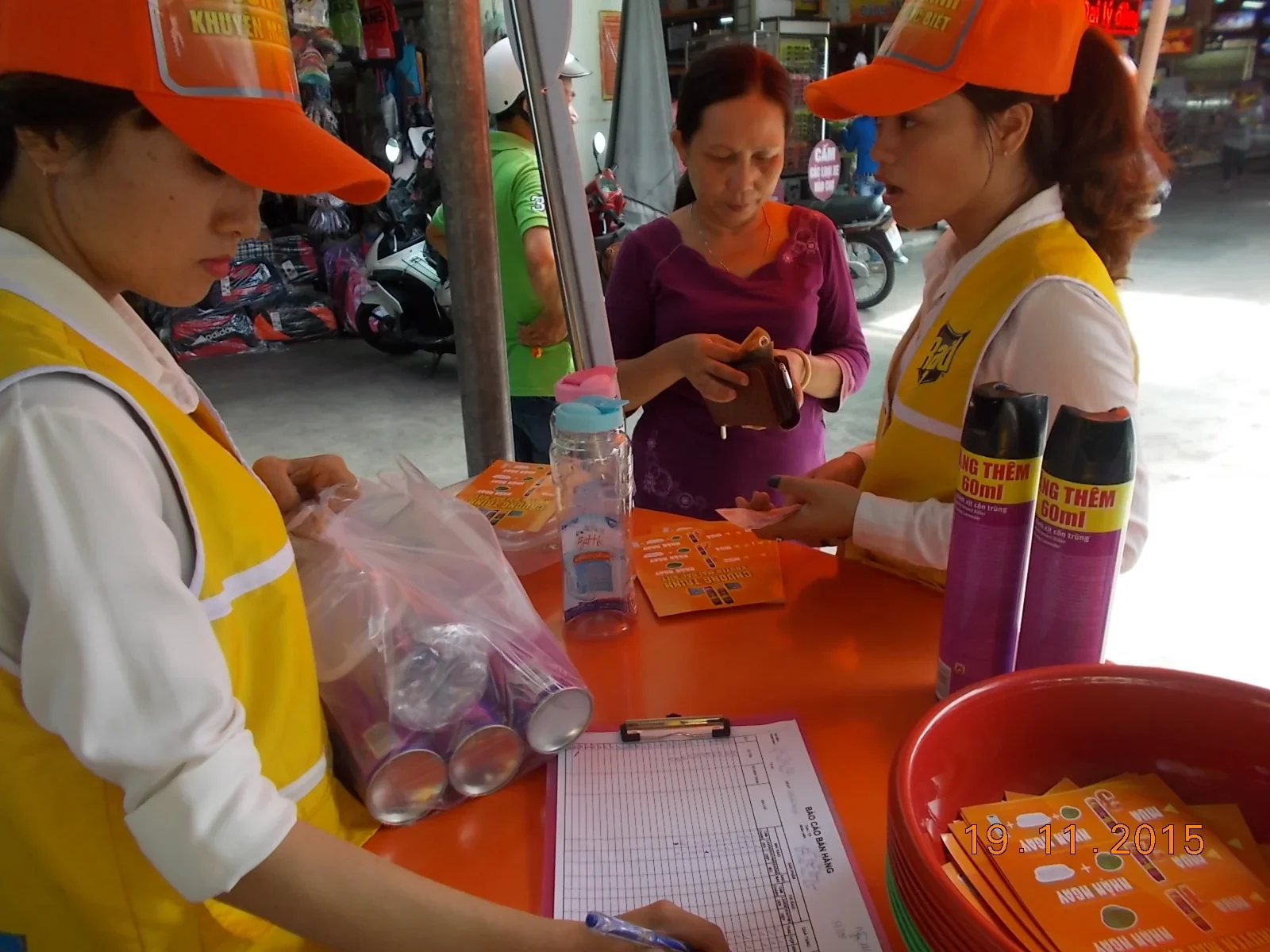 Raid — Trade marketing tại chợ