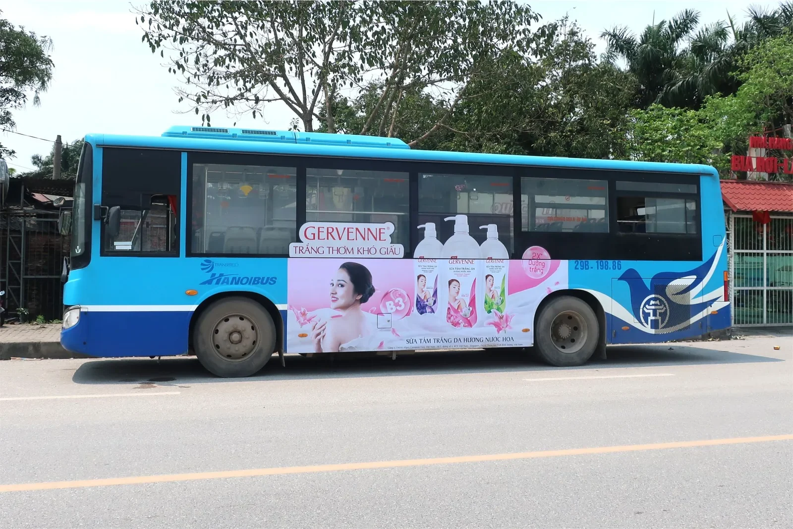 Gervenne — Bus branding