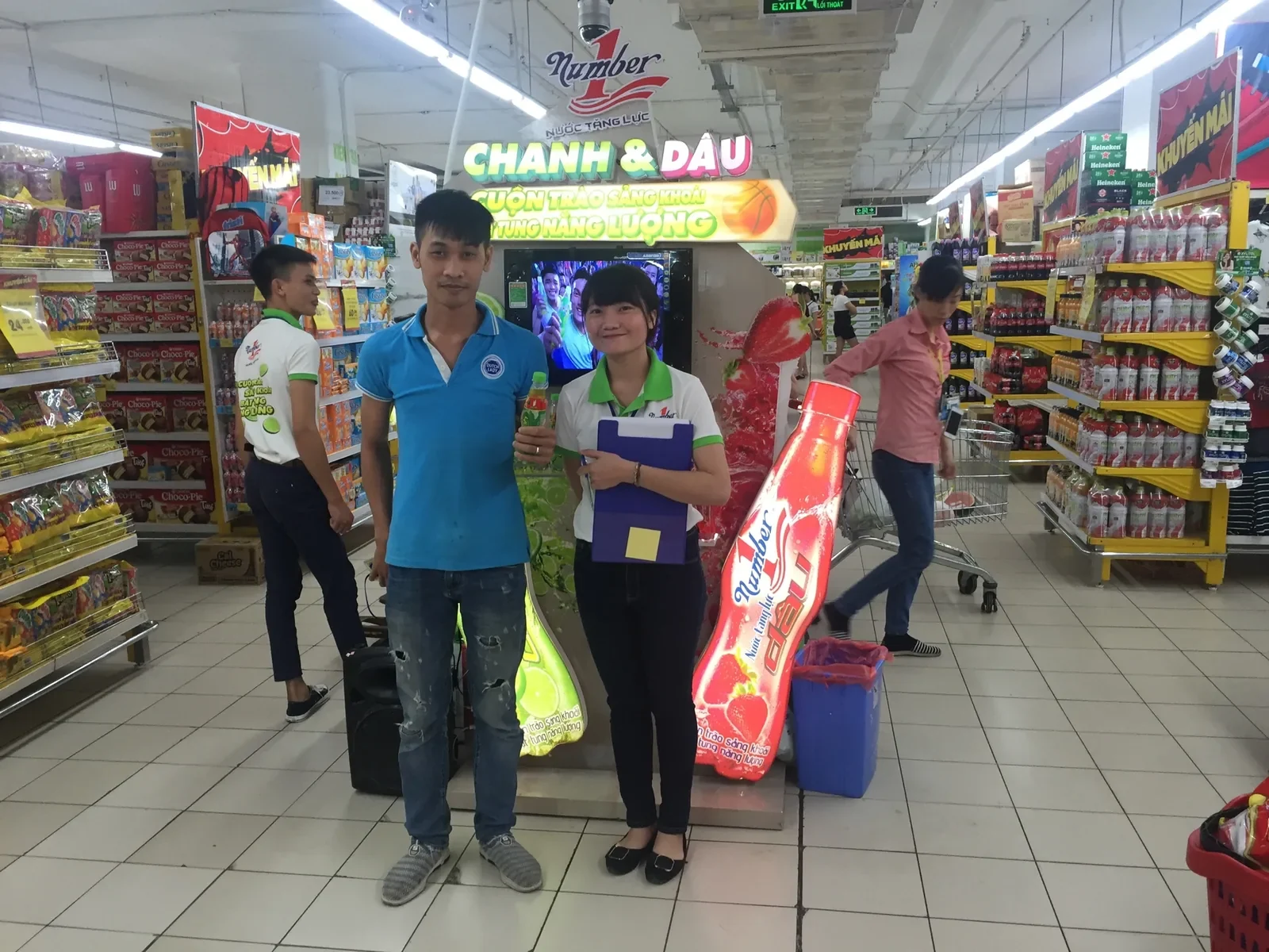 Number1 — Activation tại siêu thị