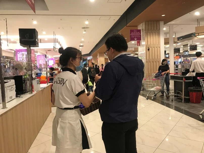 Gatsby — Brand activation và sampling tại trung tâm thương mại
