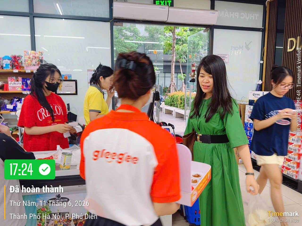 Gleeglee — In-store sampling