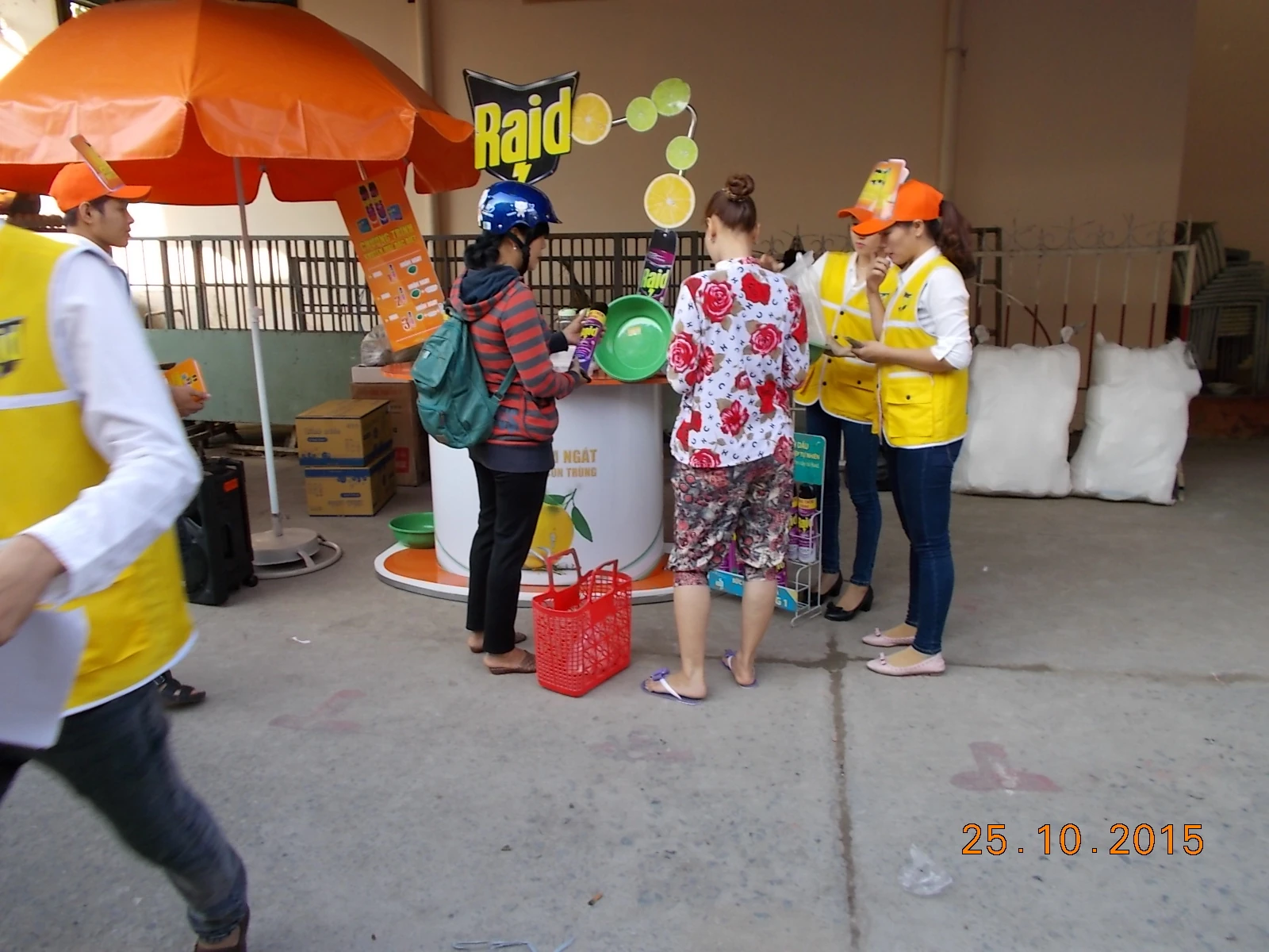 Raid — Trade marketing tại chợ