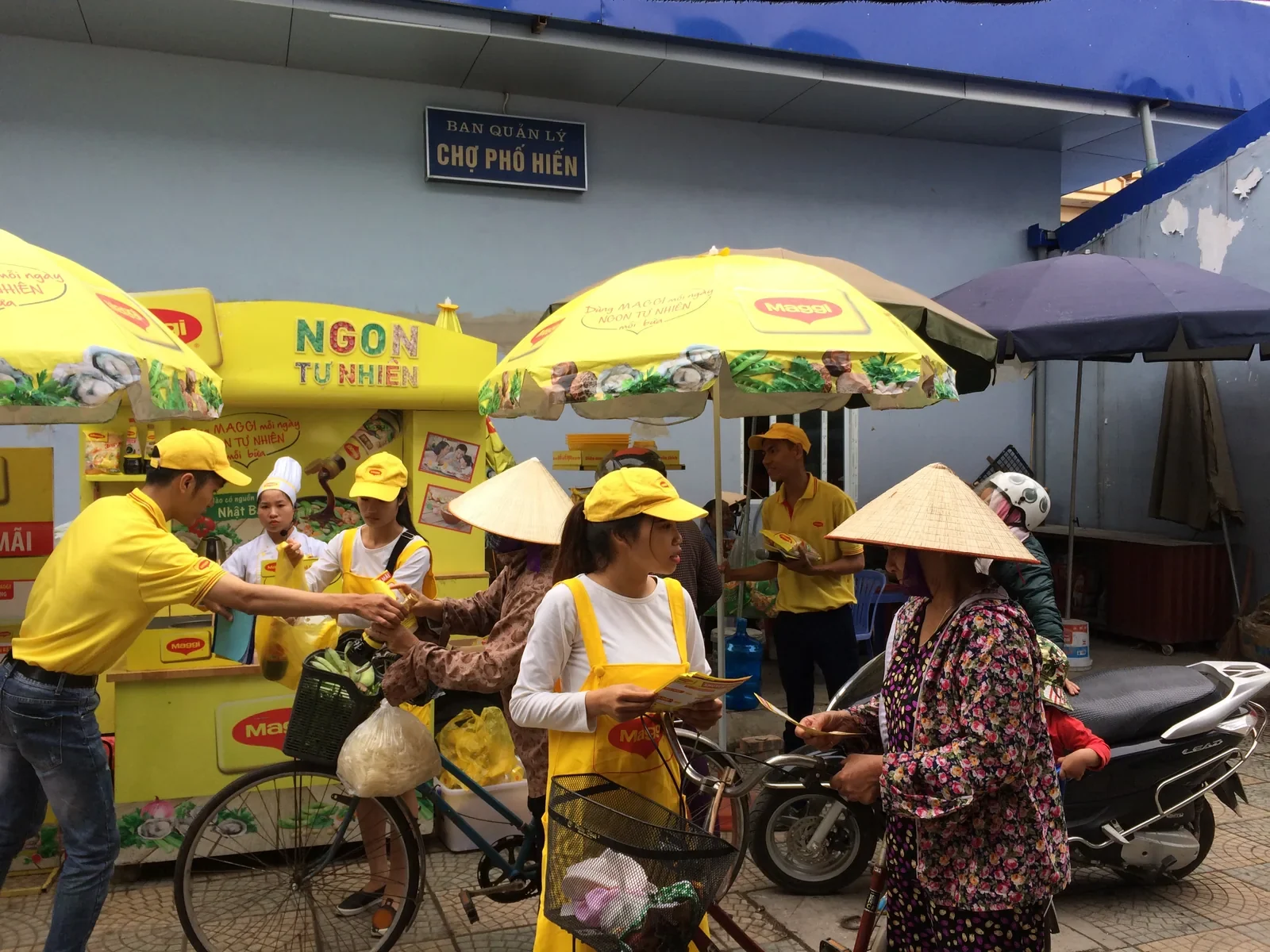 Maggi — Activation tại chợ