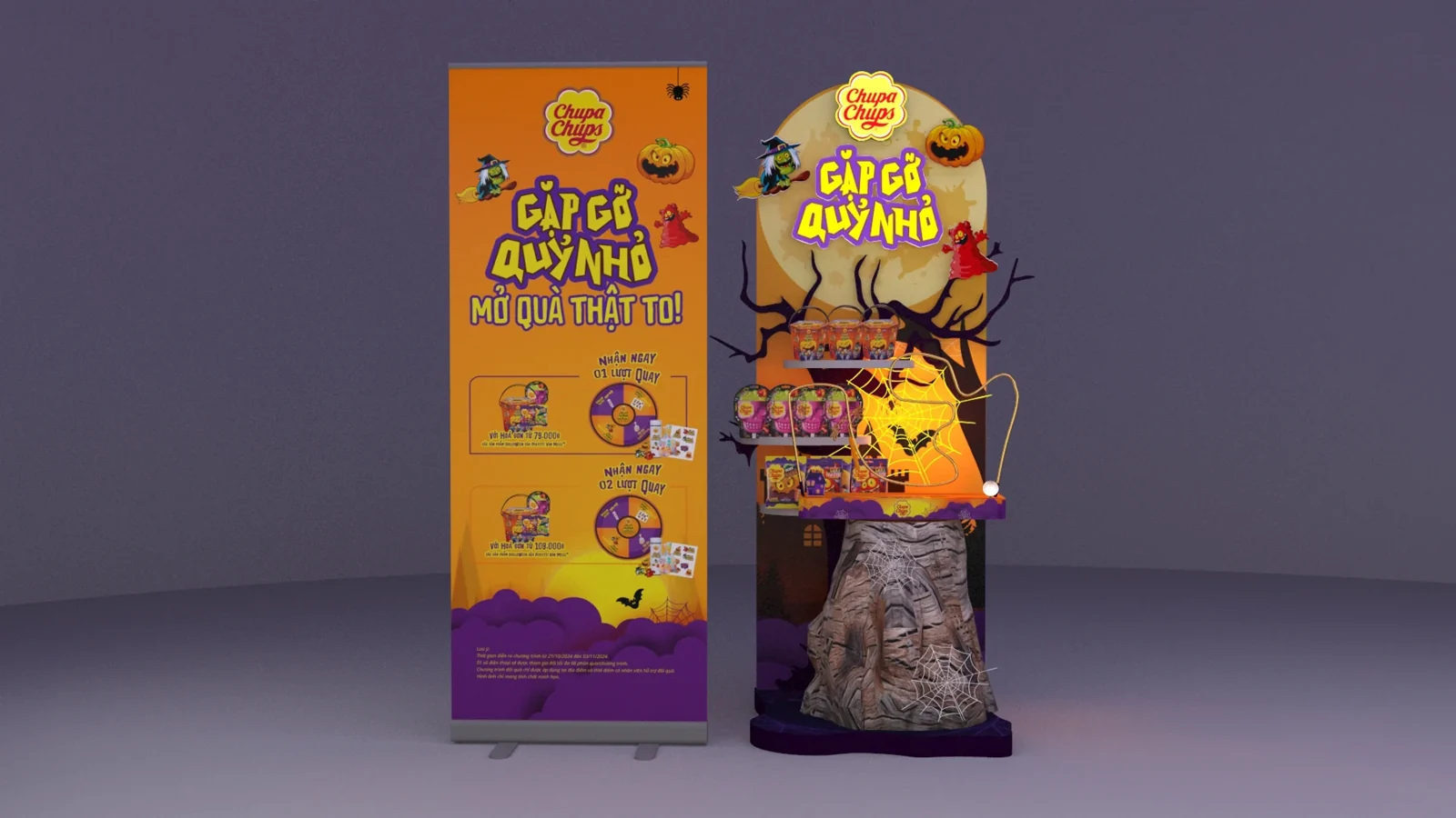 Chupa Chups — Thiết kế hình ảnh và phối cảnh thương hiệu