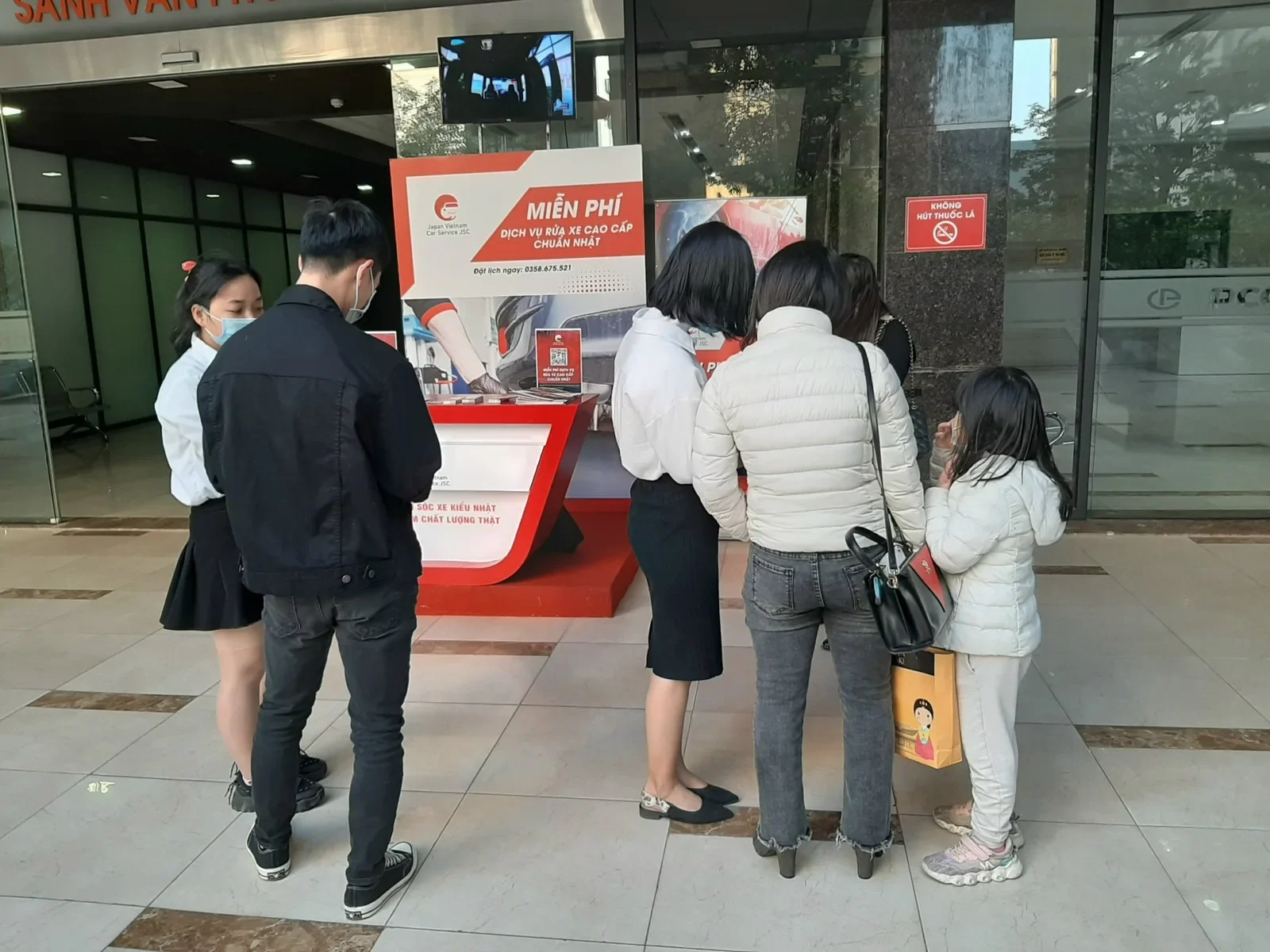 Japan Vietnam Car Spa — Activation tại chung cư