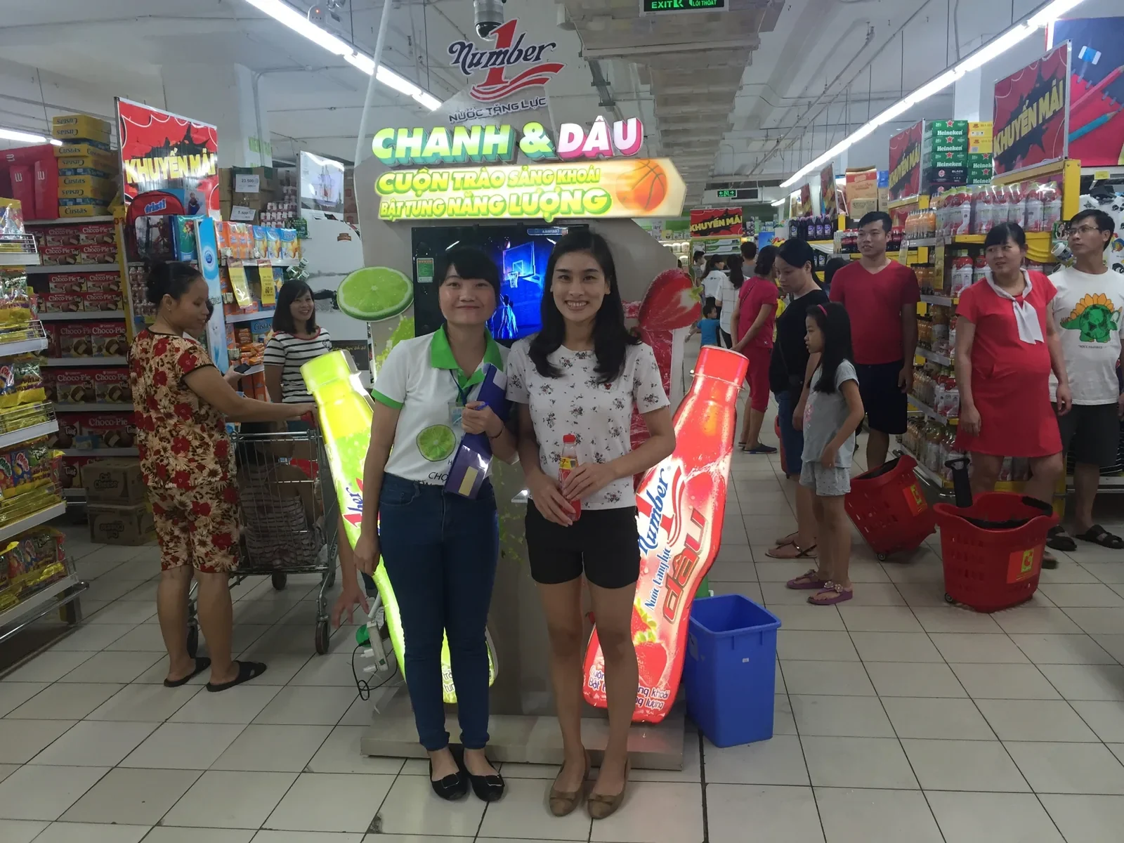 Number1 — Activation tại siêu thị