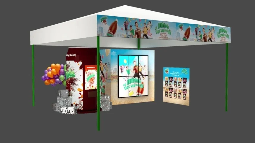 Mirinda — Thiết kế hình ảnh và phối cảnh thương hiệu