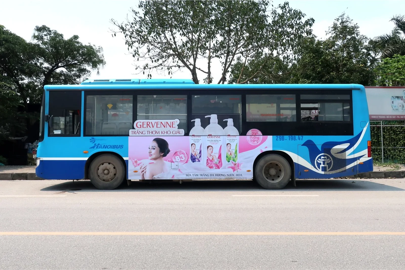 Gervenne — Bus branding