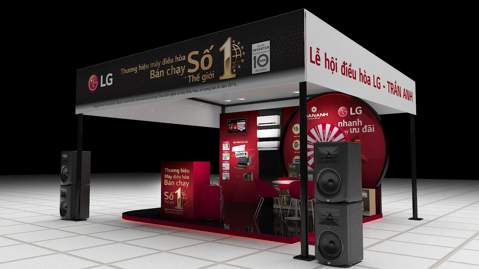 LG — Thiết kế hình ảnh và phối cảnh thương hiệu