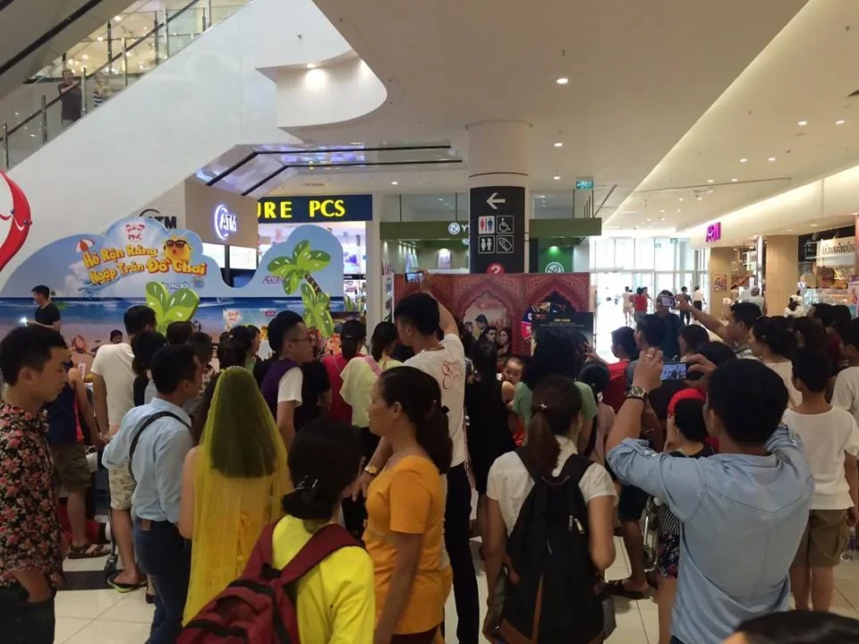 TodayTV — Activation tại trung tâm thương mại