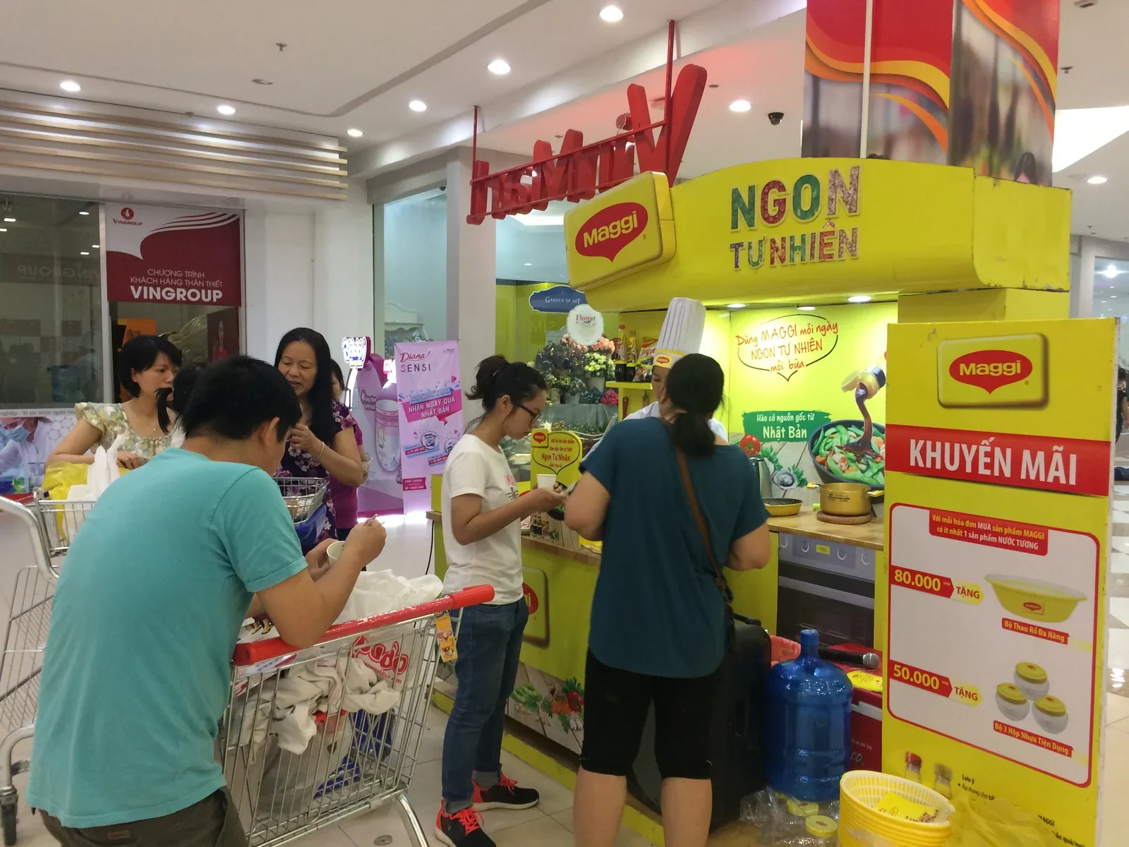 Maggi — Activation tại siêu thị