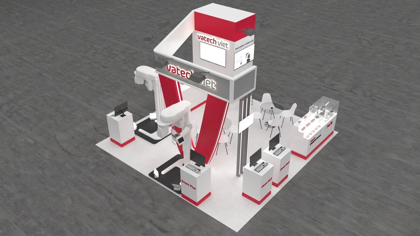 Vatech — Thiết kế hình ảnh và phối cảnh thương hiệu