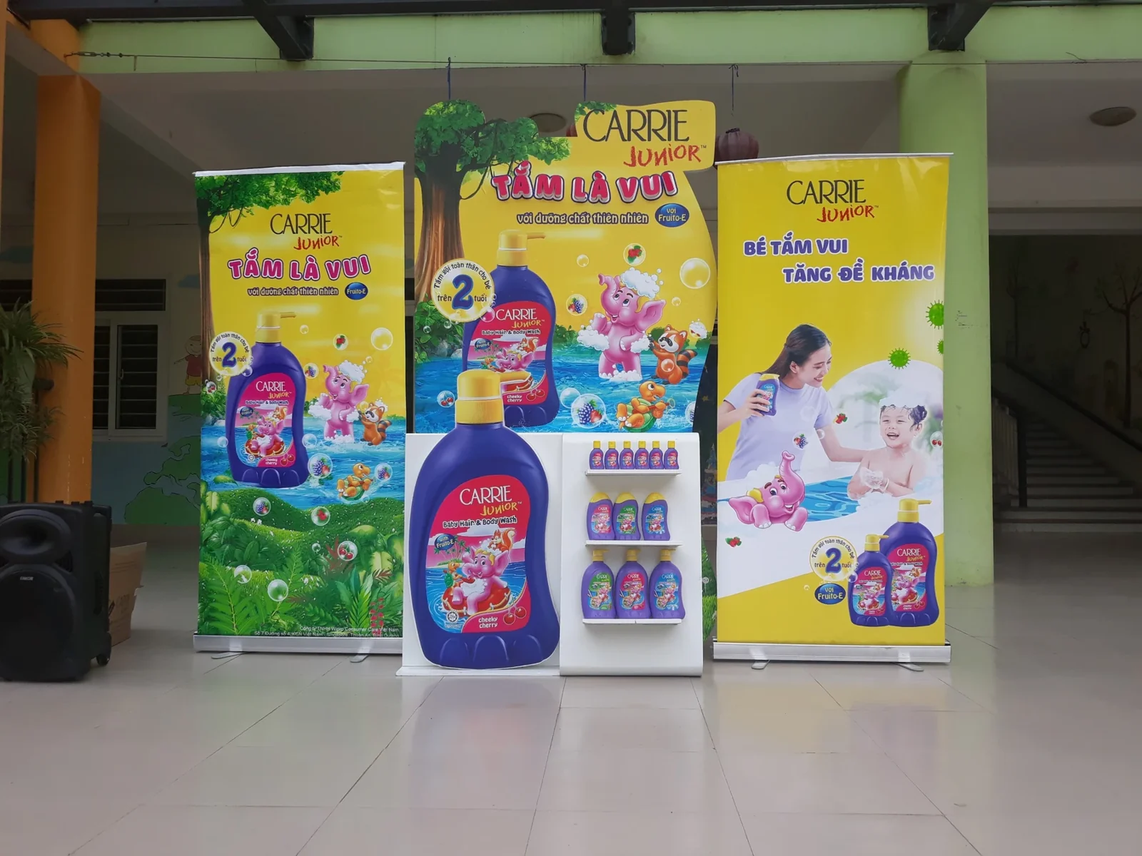 Carrie Junior — School Activation và sampling cho phụ huynh