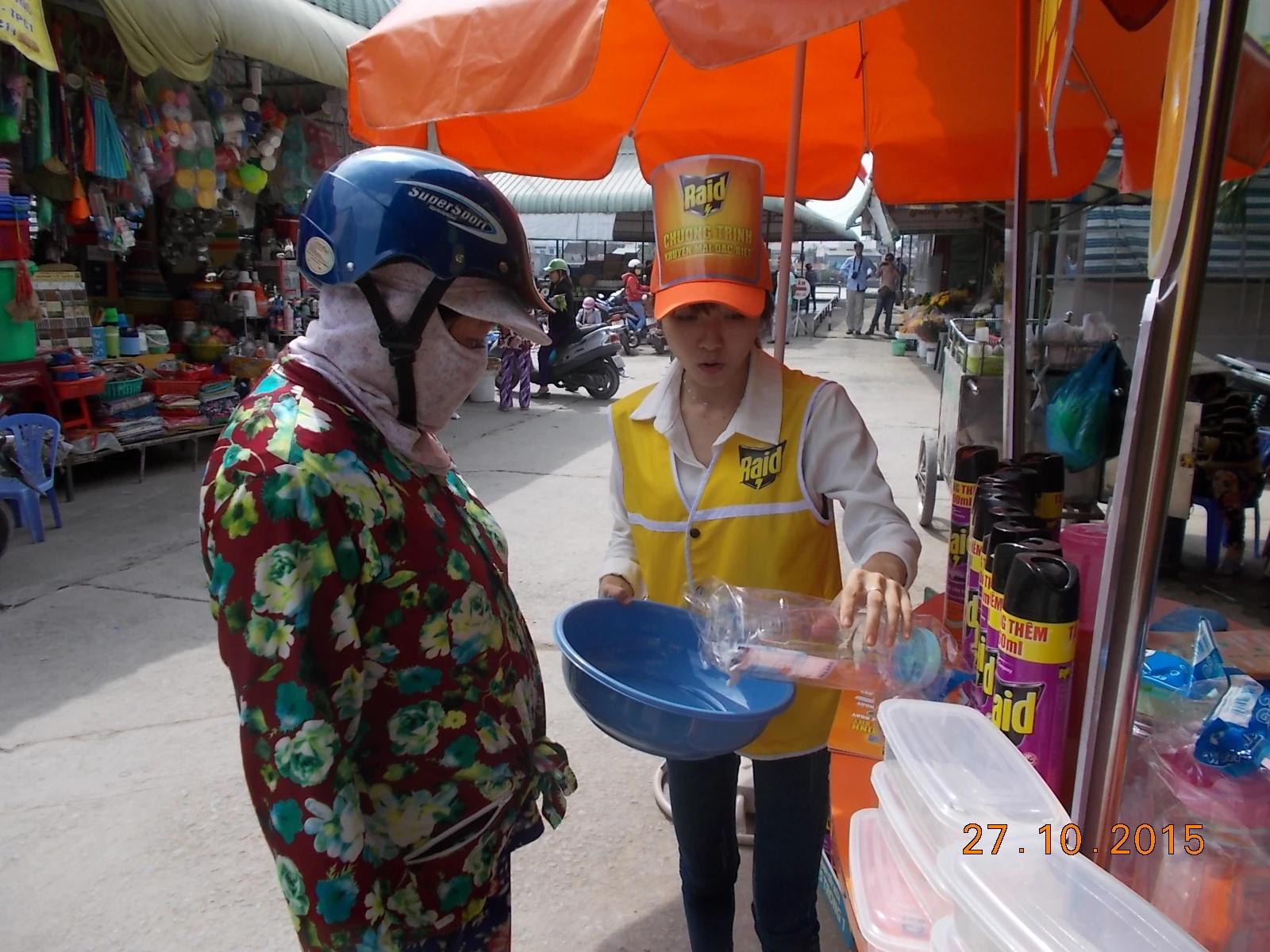 Raid — Trade marketing tại chợ