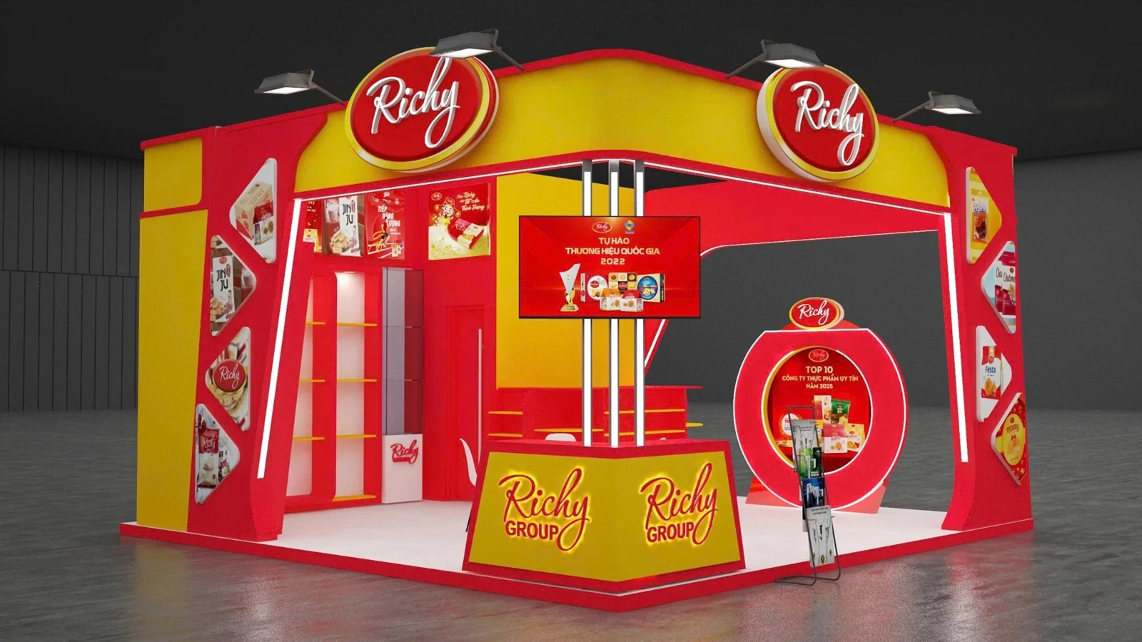 Richy — Thiết kế hình ảnh và phối cảnh thương hiệu