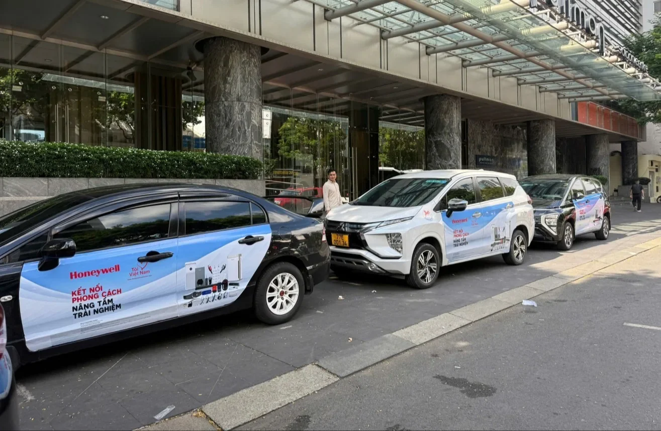 Honeywell — Quảng cáo taxi