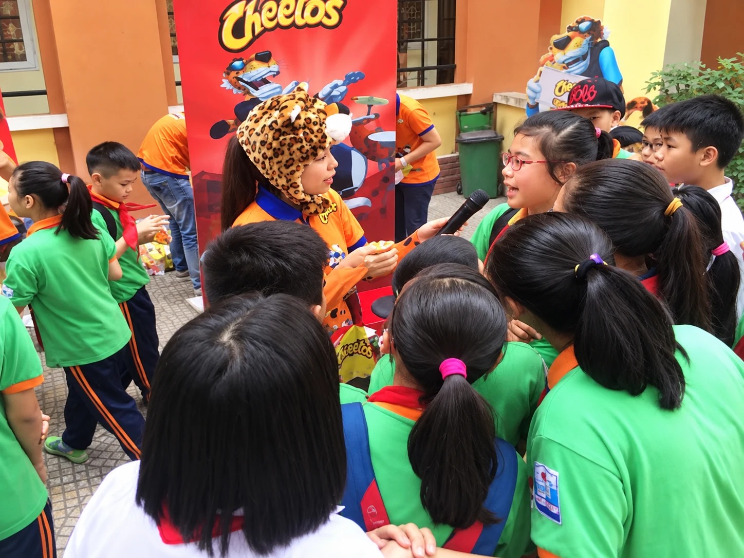 Cheetos — Giao lưu và trò chơi tương tác cùng học sinh