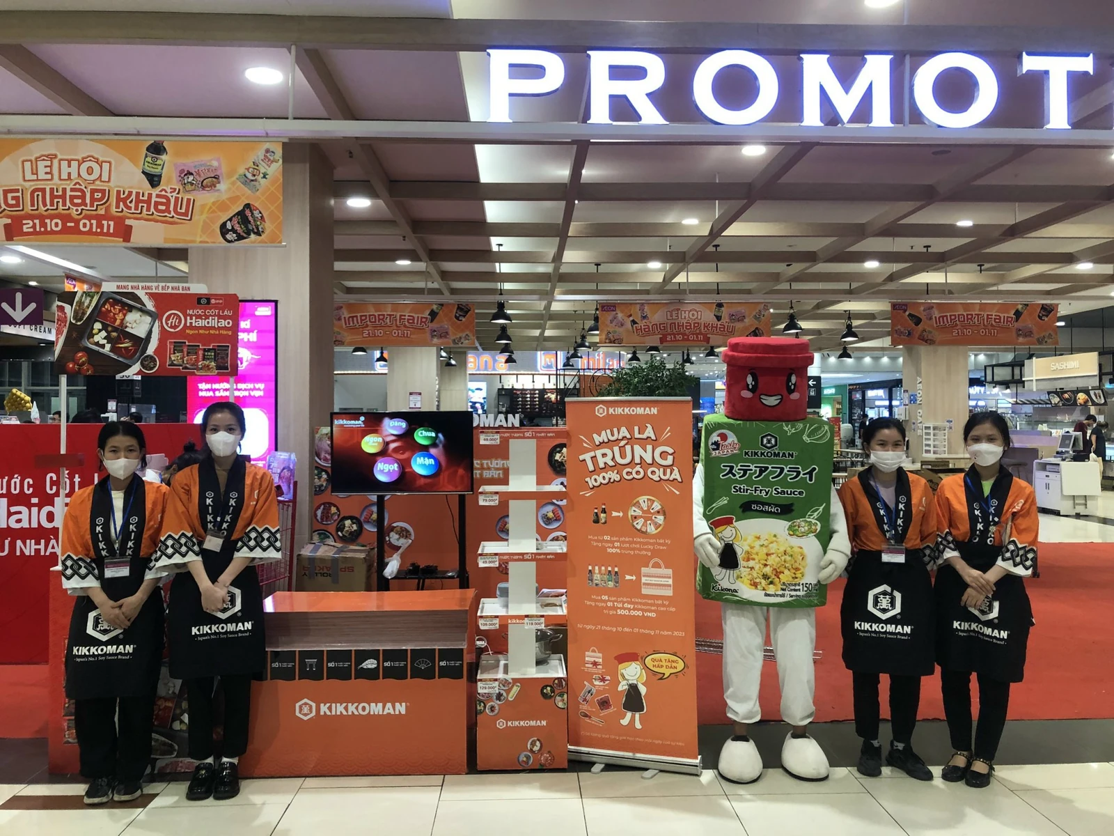 Kikkoman — Trải nghiệm sản phẩm tại điểm bán