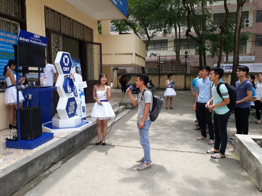 OXY — Brand Activation và trải nghiệm sản phẩm tại đại học