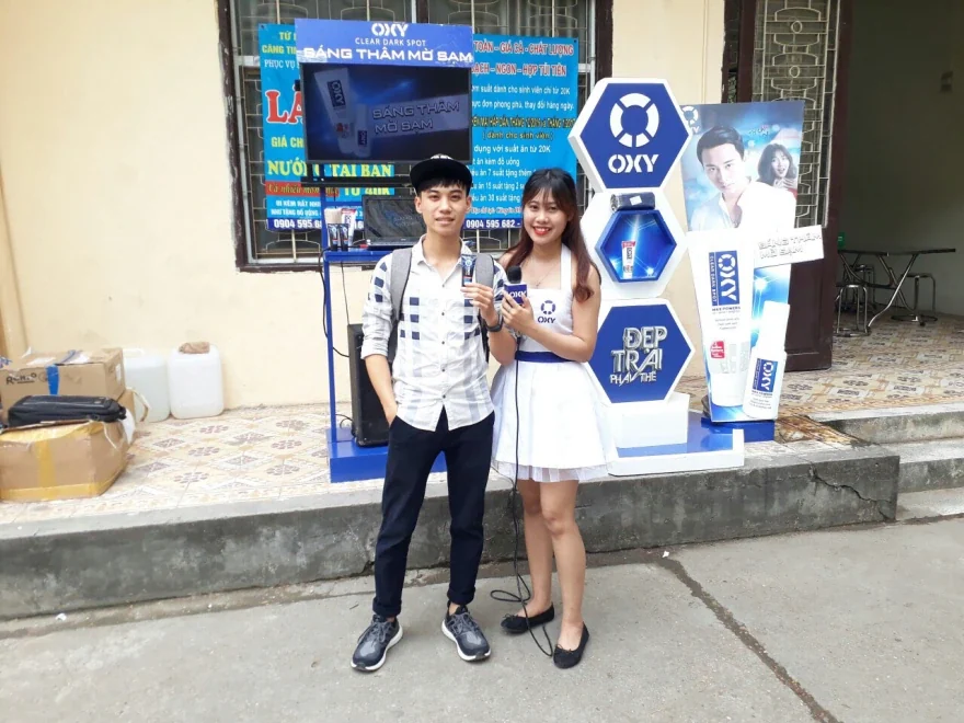 OXY — Brand Activation và trải nghiệm sản phẩm tại đại học