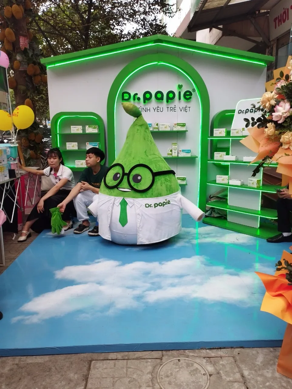 Dr.Papie — Thiết kế và lắp đặt gian hàng