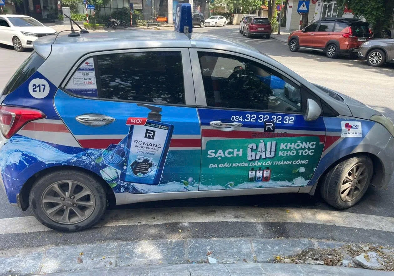 Romano — Quảng cáo taxi