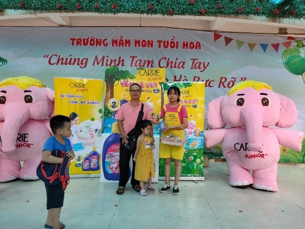 Carrie Junior — School Activation và sampling cho phụ huynh