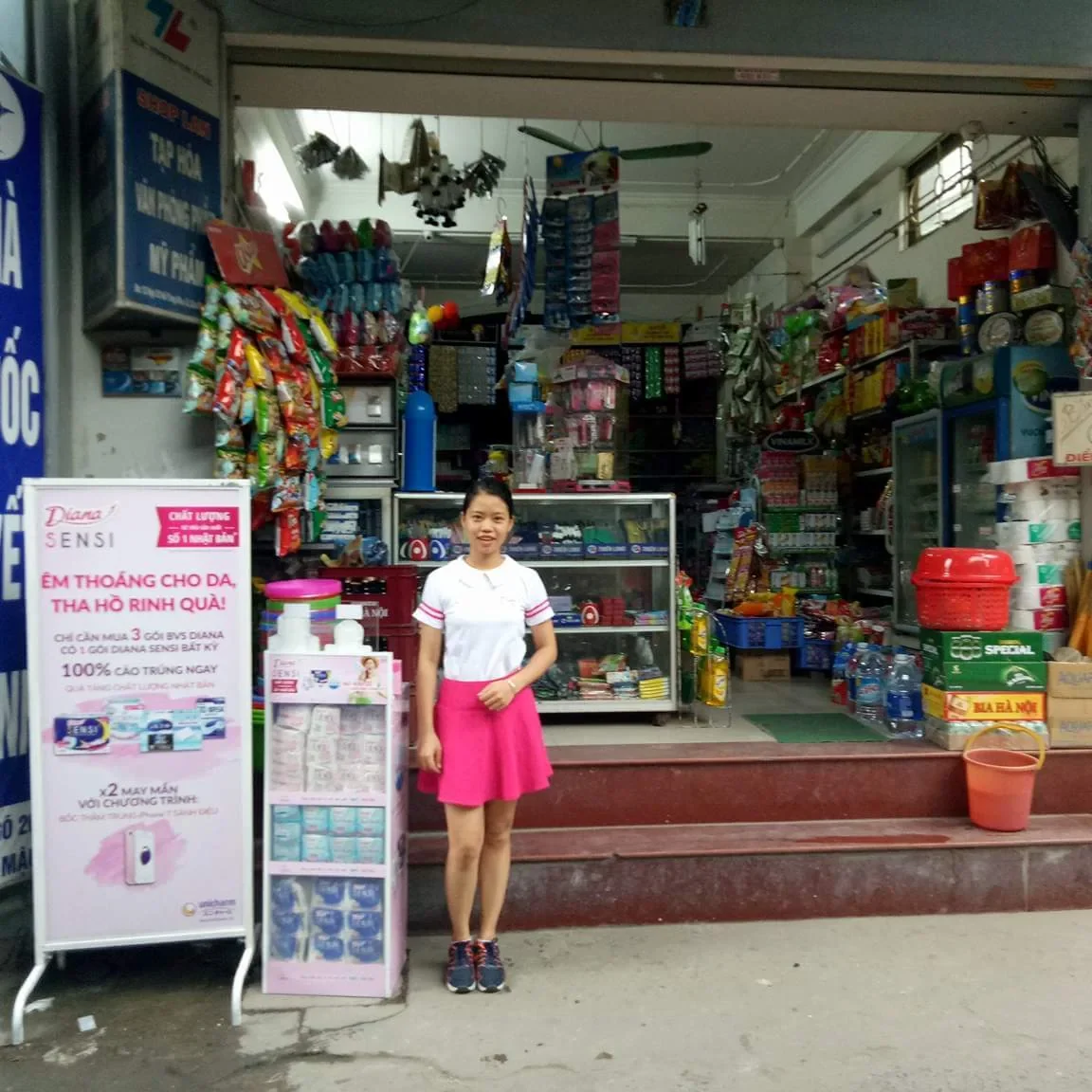 Diana — PG và chương trình mua hàng tại điểm bán