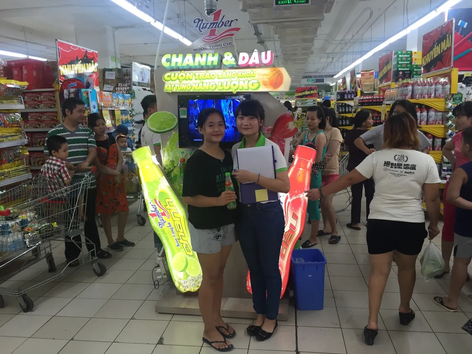 Number1 — Activation tại siêu thị