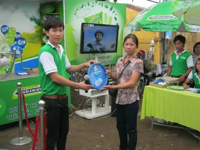 Doublemint — Activation tại chợ
