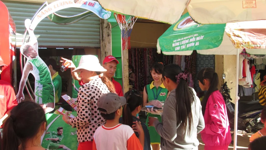 MILO — Brand Activation lưu động tại chợ và cộng đồng